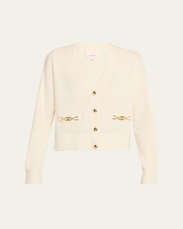 Kavita Cashmere Chain Cardigan